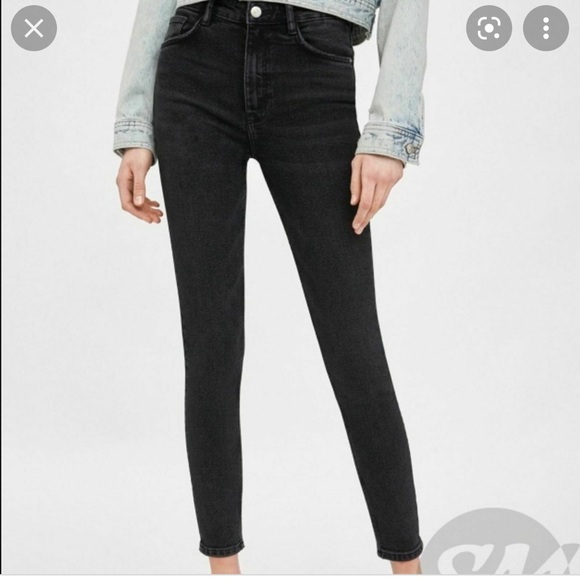 Zara Vintage black skinny jeans